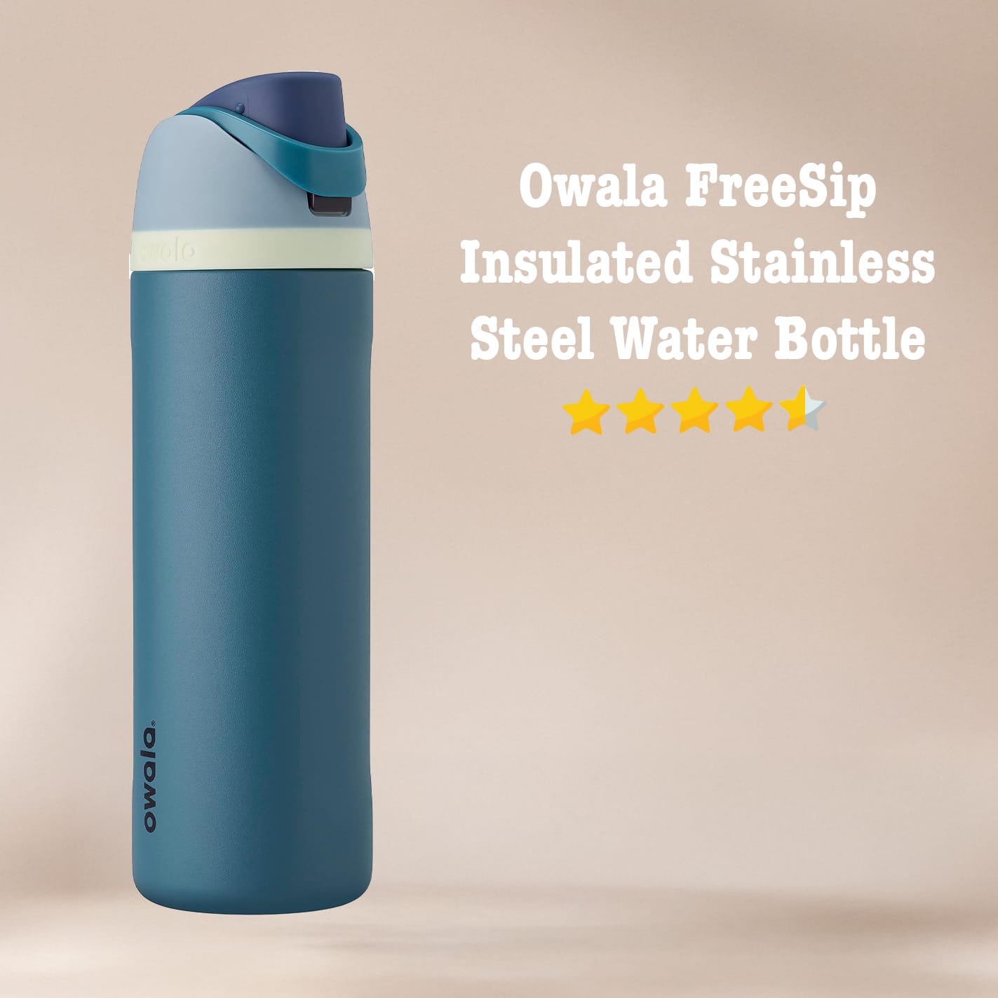 Owala FreeSip Insulated Stainless Steel Water Bottle