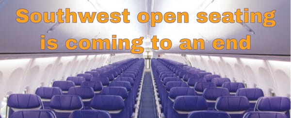 Southwest Airlines: Your Seat’s Got a Name Now (Sorry, No More Musical Chairs)